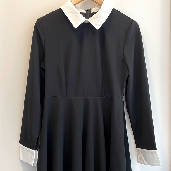 Contract trim fit & flare dress - Picture 7 of 9